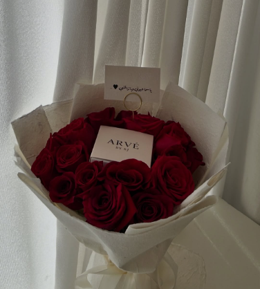 Red Rose Signature Bag Arrangement